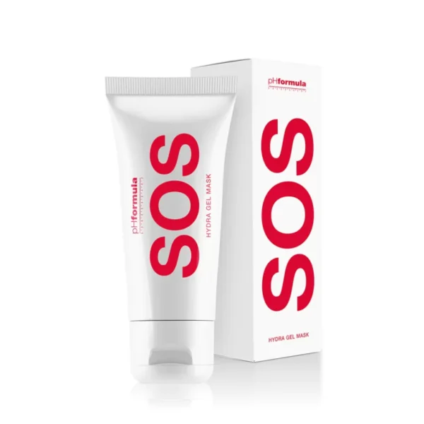 SOS H.Y.D.R.A. drėkinamoji želė kaukė 50ml.