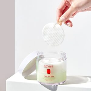 Poras sutraukiantis ir drėkinantis tonikas „Pore Tox Pad“ 150ml. (60 diskelių)