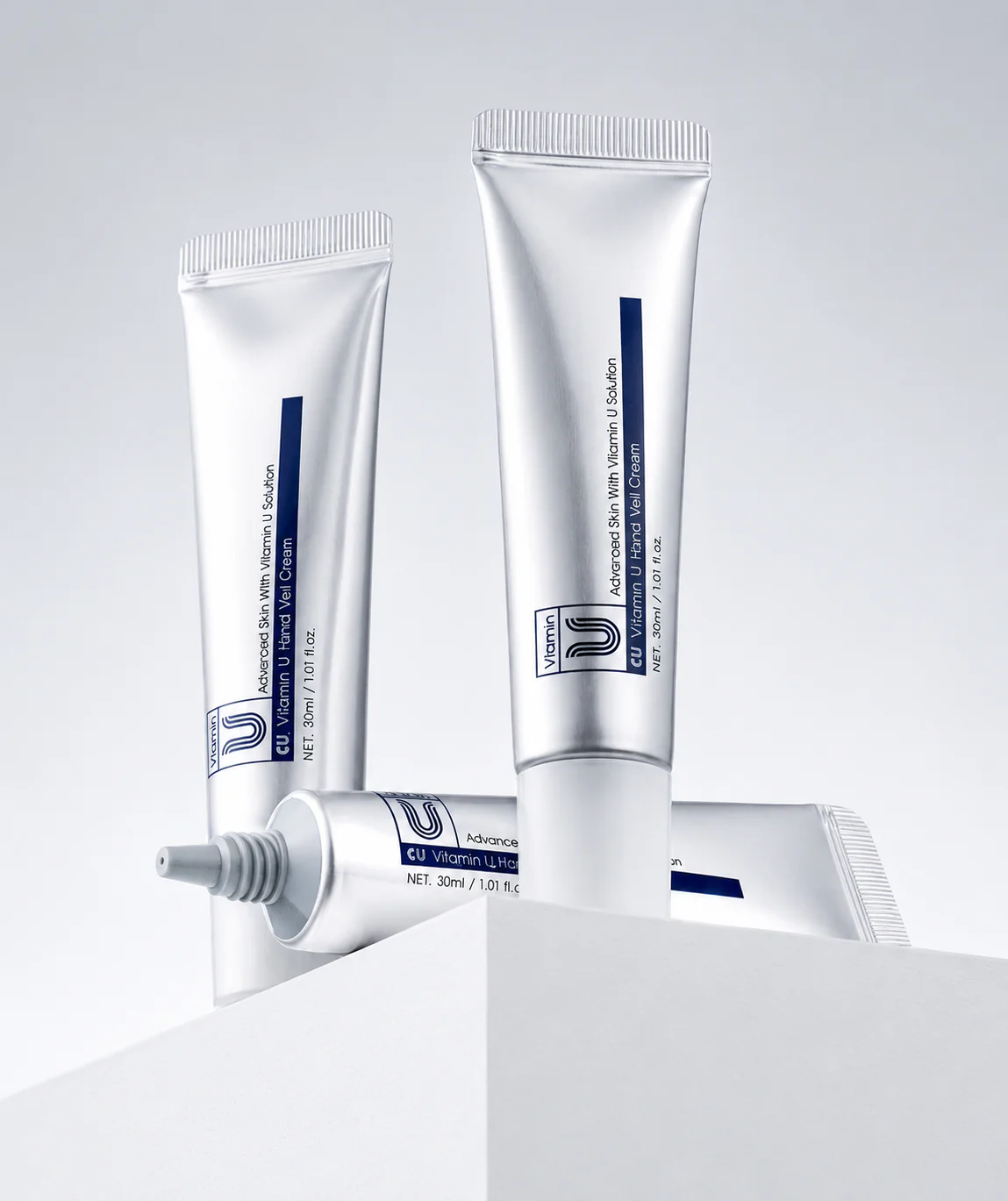 CUSKIN dvigubos funkcijos rankų kremas su Vitaminu U, 30ml